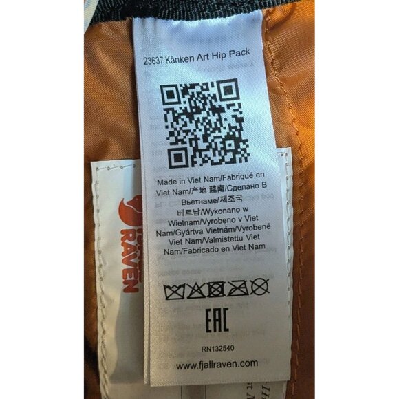 Fjallraven Kanken Martin Ander Belt Bag - Picture 13 of 15